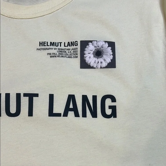 Helmut Lang Men’s Printed Cotton T-Shirt - Picture 6 of 16